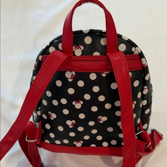 DISNEY MINI MOUSE Polka Dot Mini Backpack with Red Accents main image 9